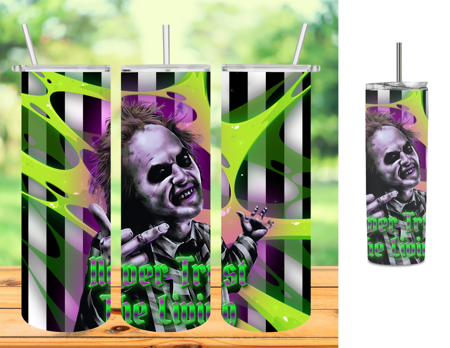 Beetlejuice tumblers