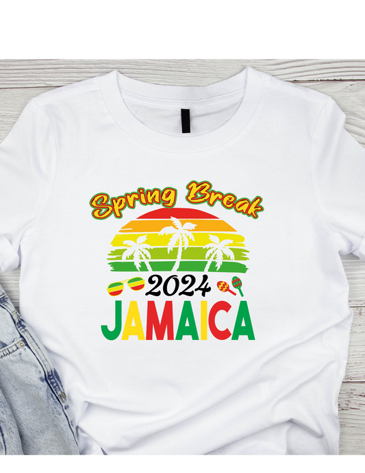 Spring Break Jamaica t-shirt