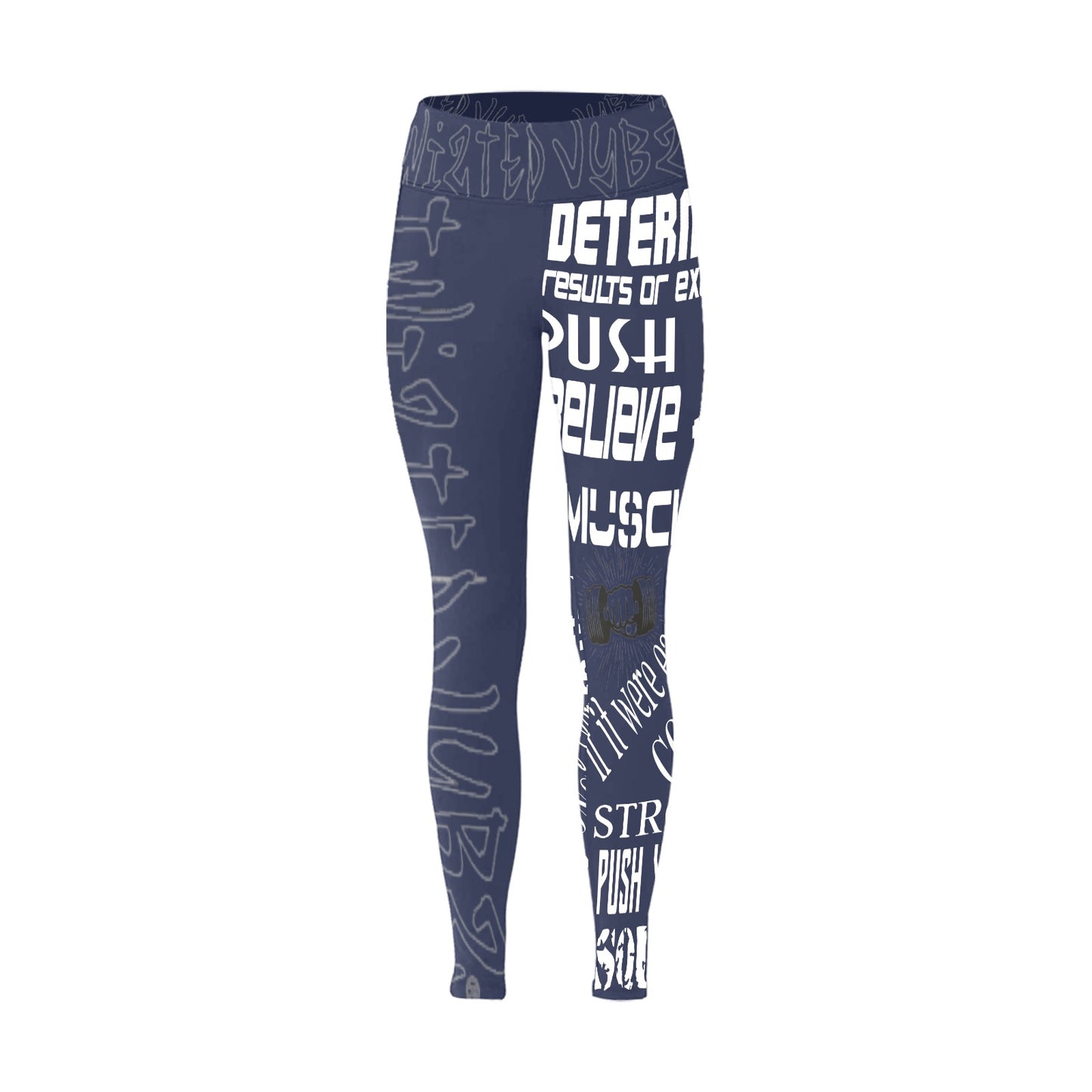 Workout legging SET with matching sleeveless shirt by TwitZed VyBz