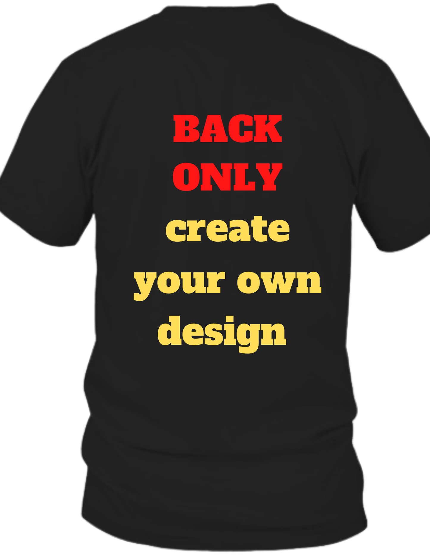 BACK ONLY DESIGN